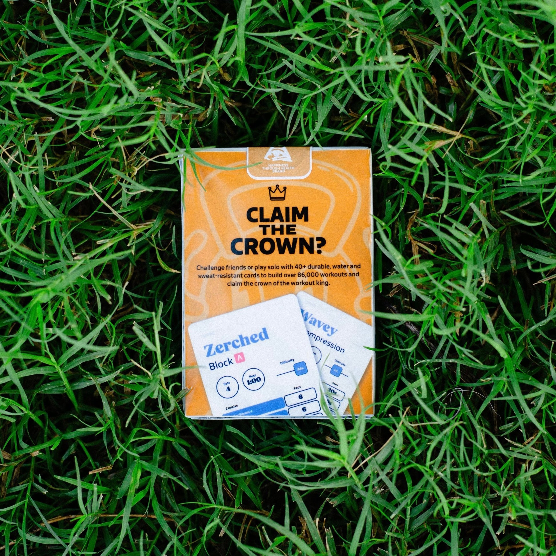 Crown Classics Fitness Card Game - Build workouts with friends. - athletic training - card game - fitness card game - Yudae