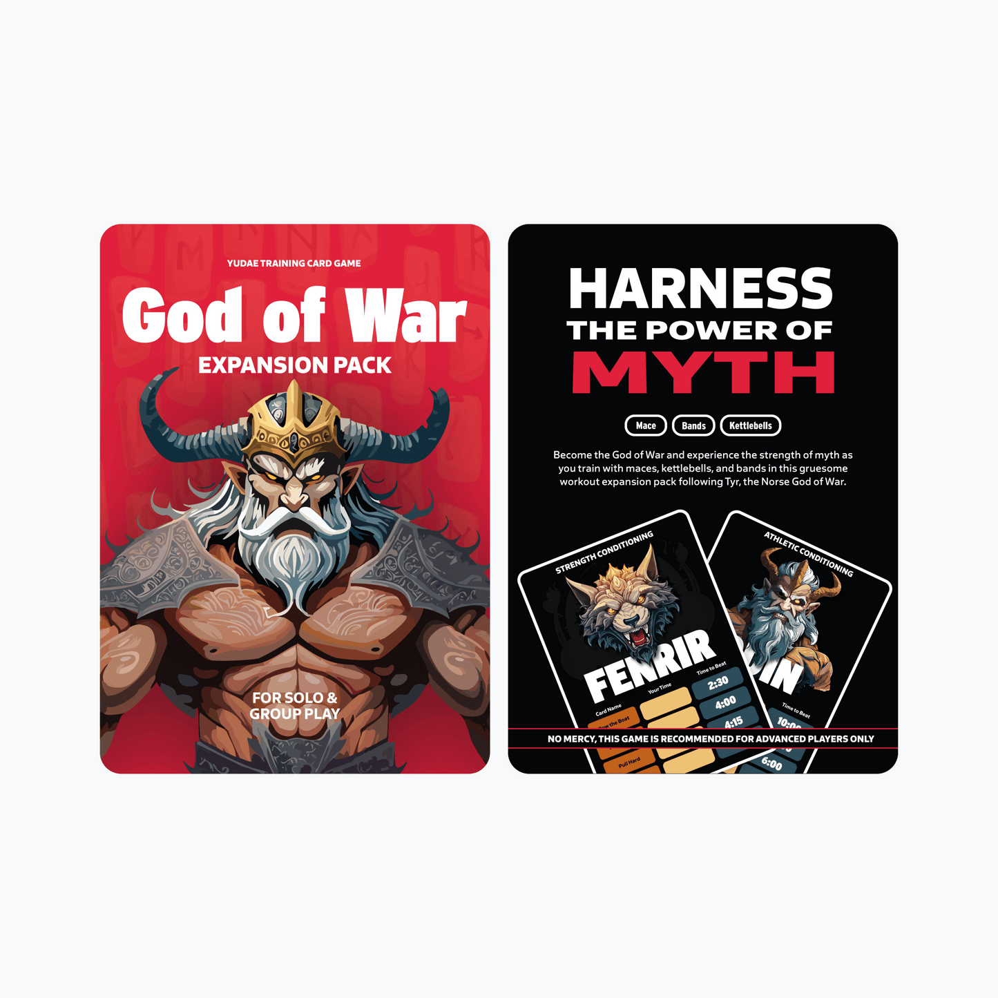 God of War Expansion Pack - card game - expansion pack - fitness - Yudae