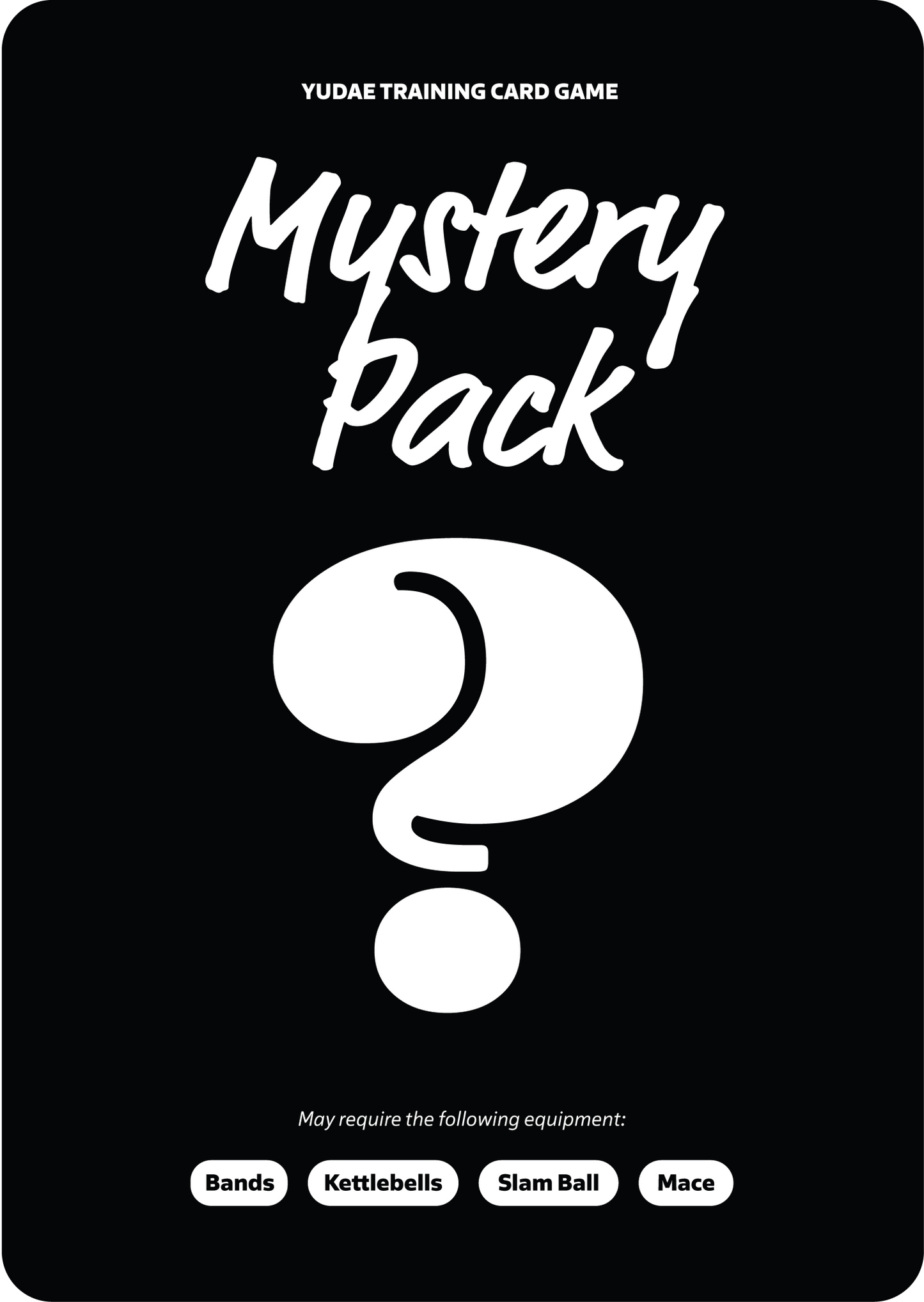 Mystery Card Starter Pack - athletic training - card game - expansion pack - Yudae