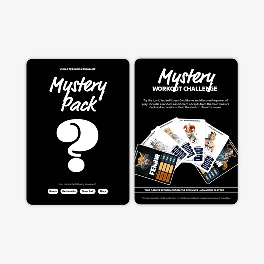 Mystery Card Starter Pack - athletic training - card game - expansion pack - Yudae