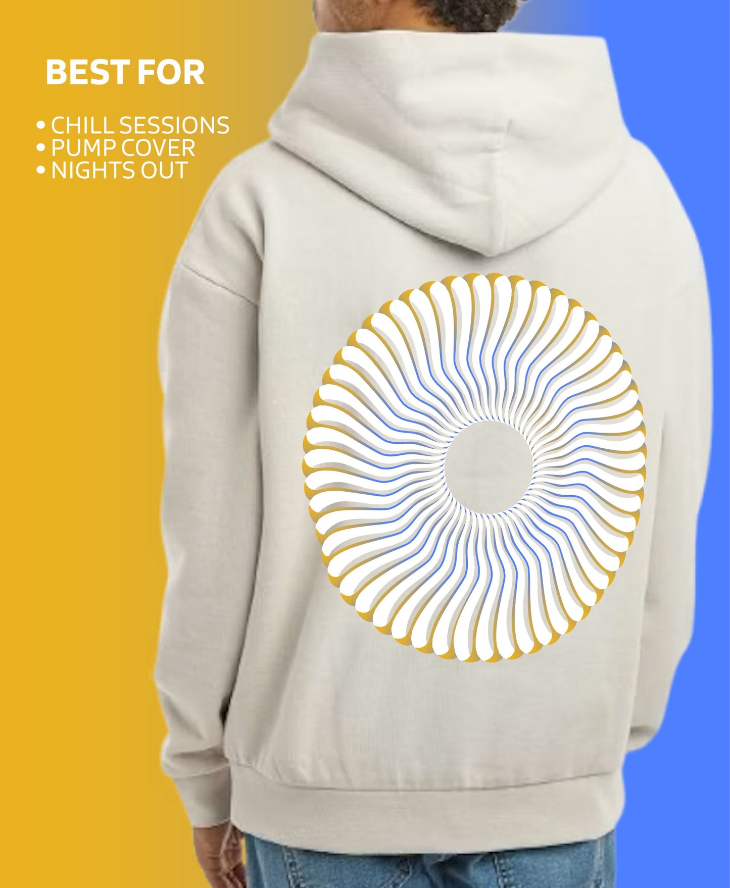 Radial Well Hoodie - apparel - fitness - hoodie - Yudae Wellness