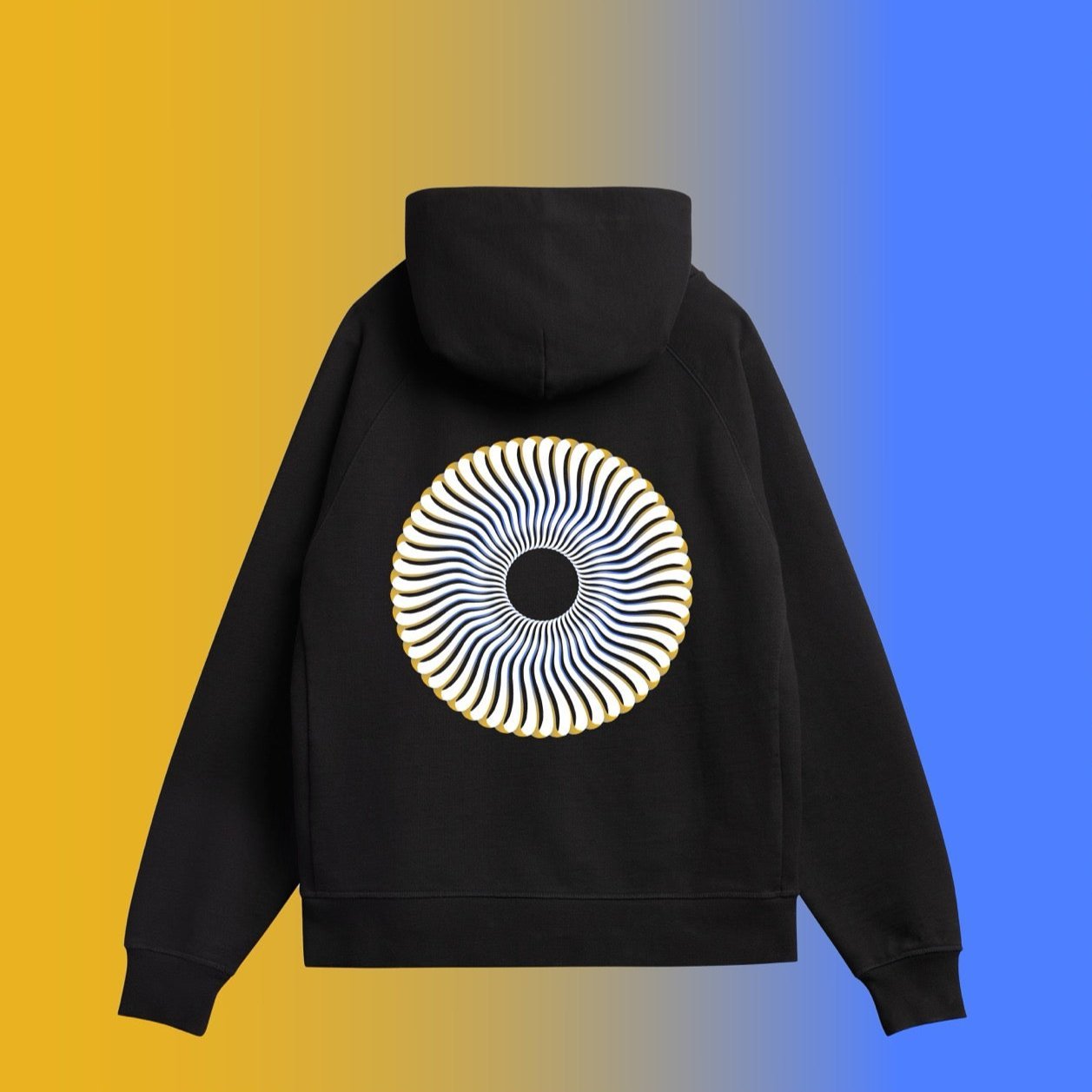 Radial Well Supima® French Terry Cotton Hoodie - apparel - fitness - hoodie - Yudae Wellness